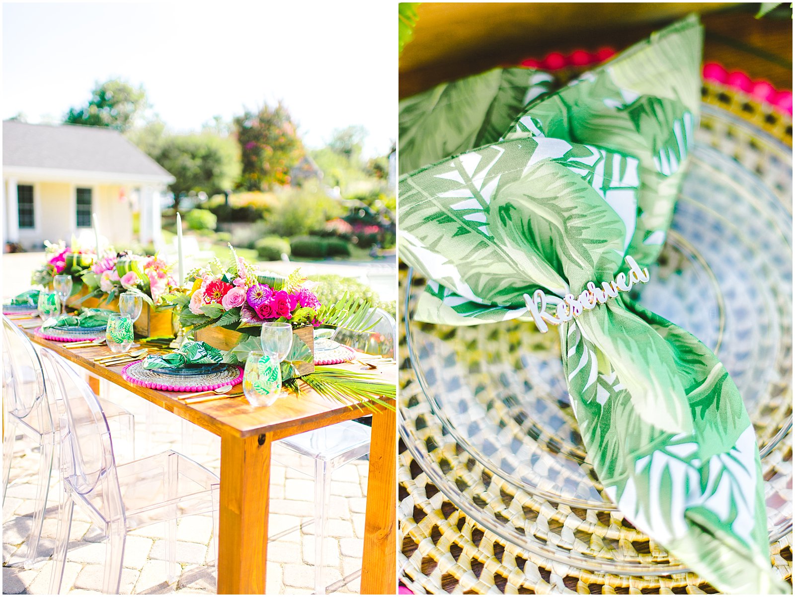 Colorful 'Will You Be My Bridesmaid" brunch with tropical details (11)