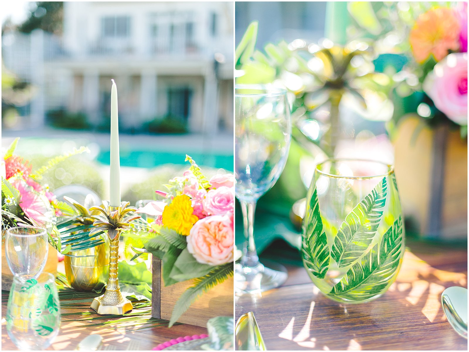 Colorful 'Will You Be My Bridesmaid" brunch with tropical details (16)
