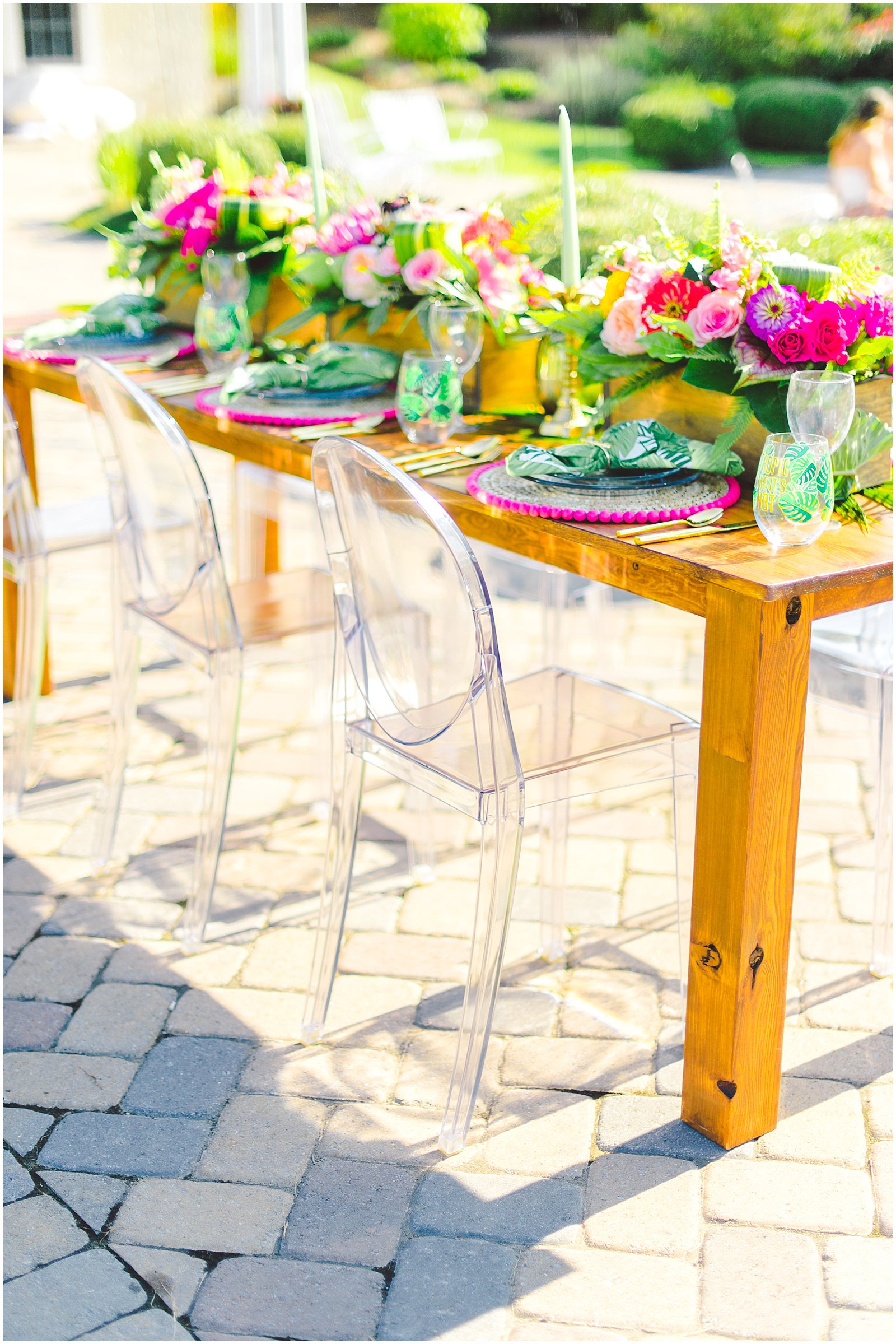 Colorful 'Will You Be My Bridesmaid" brunch with tropical details (18)