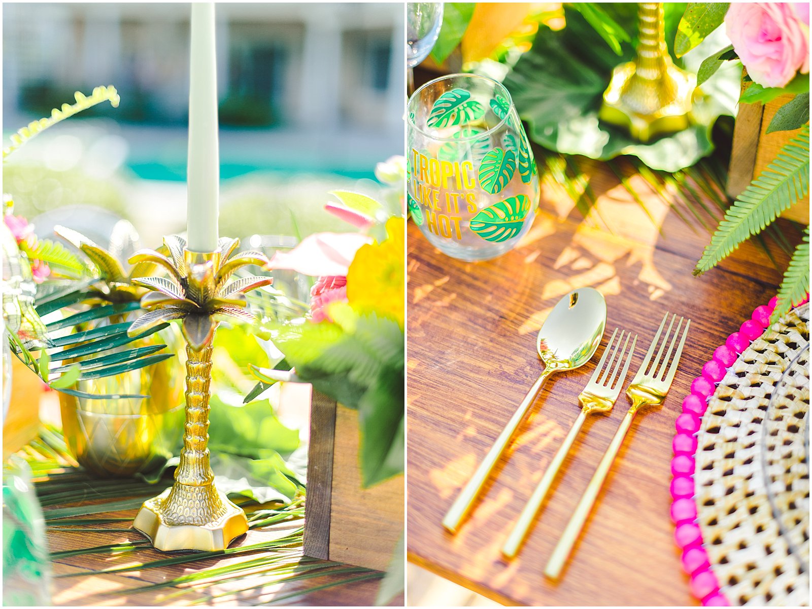 Colorful 'Will You Be My Bridesmaid" brunch with tropical details (19)