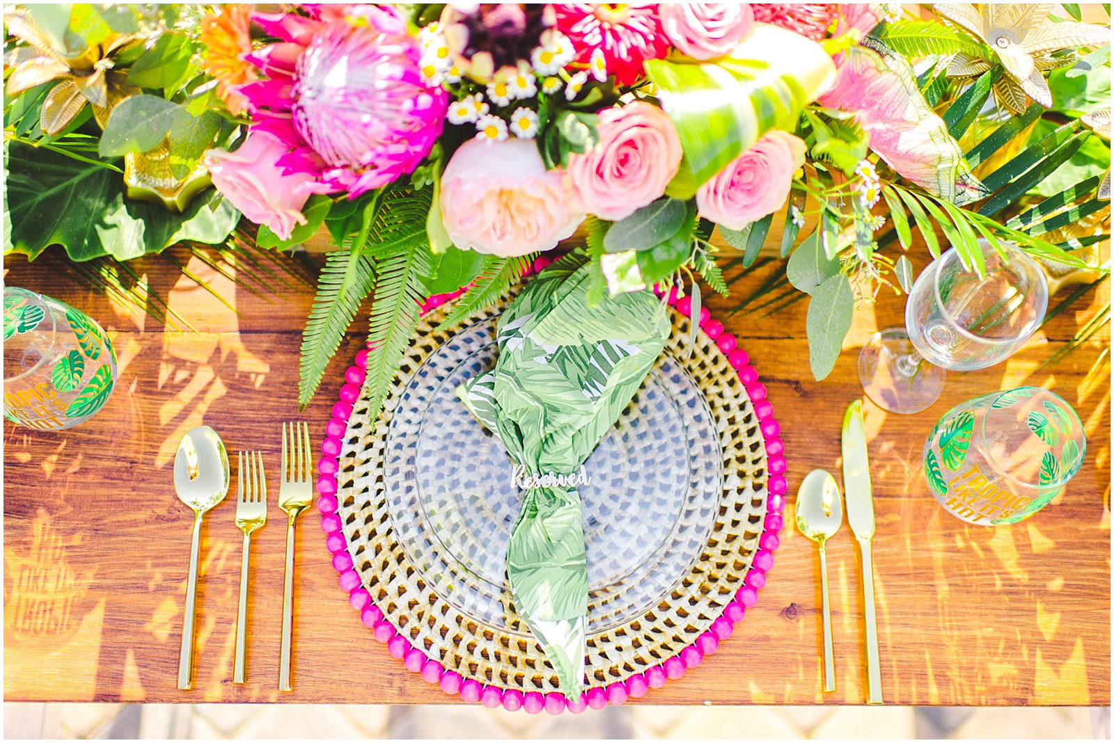 Colorful 'Will You Be My Bridesmaid" brunch with tropical details (20)